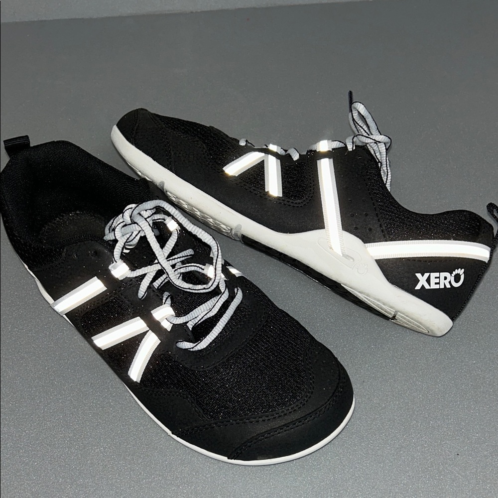 Women's Black and Gray Sneakers